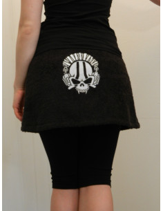 Frottee Mini mit Skull