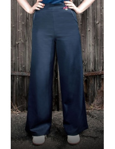 Marlene Pants - Marine Blau