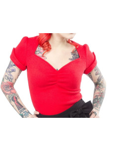 SWEATER SUGAR RED