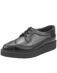 Pointed Creeper Black Leder