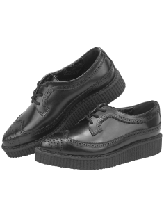 Pointed Creeper Black Leder 2