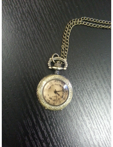 GLASS COVER POCKET WATCH PENDANT