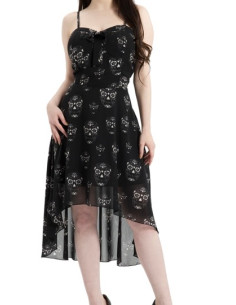 BLACK SKULL DRESS