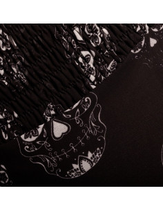BLACK SKULL DRESS 2