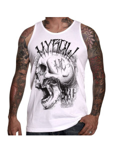 PUNK SHIT WHITE - TANK TOP