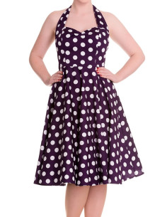 Meriam Dress - Purple