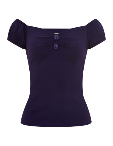 Dolores Top purple