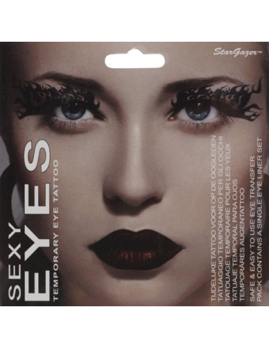 EYE TATTOO - FLAMES