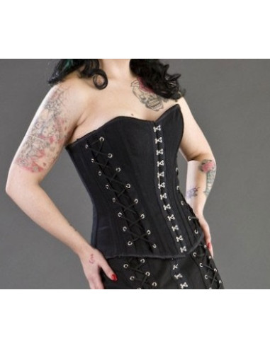 Alchemy overbust black corset