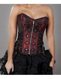 Rock overbust with studs in...