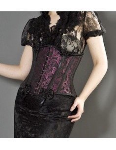 Daisy underbust in magenta