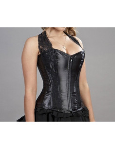 Madison overbust in black
