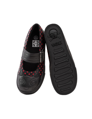 Black Out Kitty  Mary Jane Sneaker