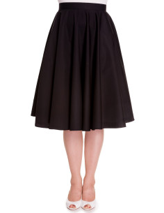 Paula 50's Skirt SCHWARZ