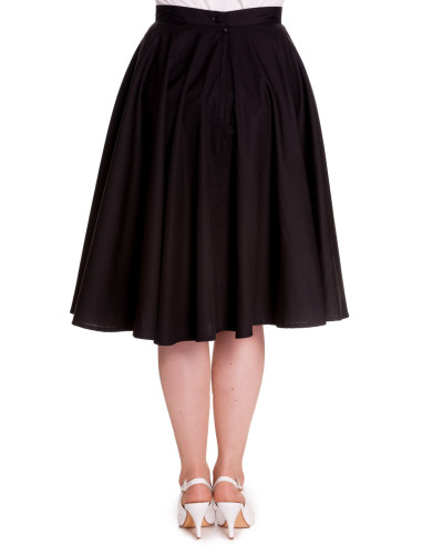 Paula 50's Skirt SCHWARZ
