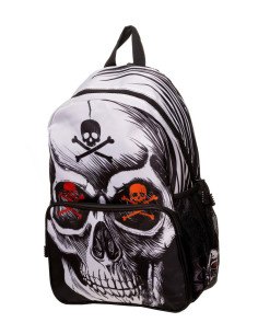 Toxic Skull Backpack