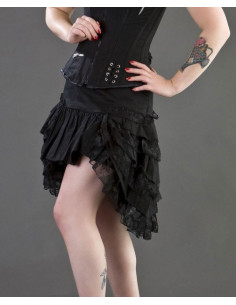 Jessica mini skirt in schwarz