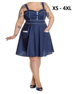 Vanity Mini Dress - Navy