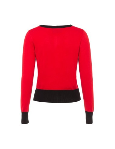 Edna Cateye Shades Cardigan